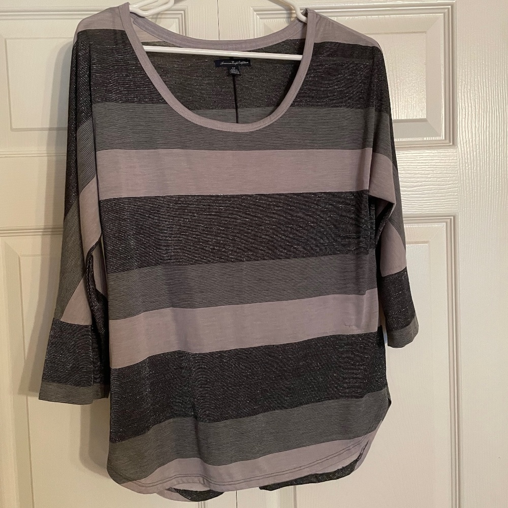 American Eagle striped top S
